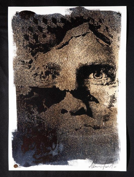 Vhils (1987) - Ephemeral Ethernal, Antiek en Kunst, Kunst | Designobjecten