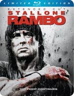 Rambo 4 Extended Cut (steelbook edition) (Blu-ray), Cd's en Dvd's, Blu-ray, Verzenden, Gebruikt