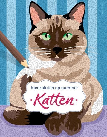 Katten - Kleurplaten Op Nummer | Marica Zottino | Nieuw, Ophalen of Verzenden, Nieuw, Marica Zottino