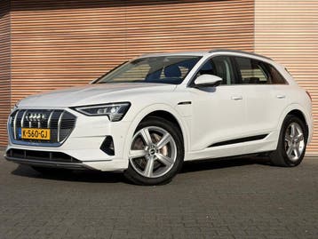 Zakelijke Lease |  Audi e-tron 55 quattro Business edition 9, Automaat, Gebruikt, Overige brandstoffen, Wit