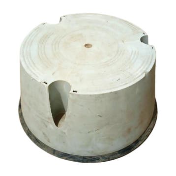 Opstap krukje, wit, 22 cm hoog, met zwenkwieltjes, gebruikt, Ophalen of Verzenden, Gebruikt