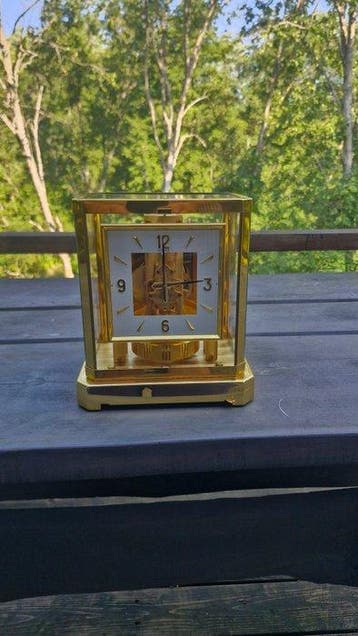 Atmos klok, Caliber 528-8 - Jaeger-LeCoultre - Messing, Glas