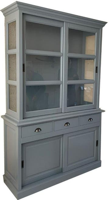 Buffetkast babyblauw- babyblauw Putten 140 x 220cm, Ophalen of Verzenden, Nieuw