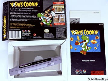 Super Nintendo / Snes - Yoshis Cookie - USA, Verzenden, Gebruikt
