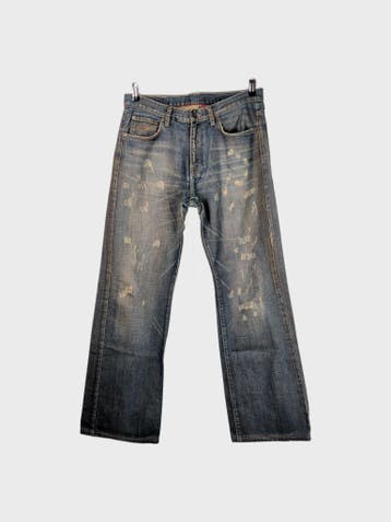 SAVE FASHION FOR GOOD Jeans Heren maat W30 / L31 Blauw, Blauw, W32 (confectie 46) of kleiner, Ophalen of Verzenden, Gedragen