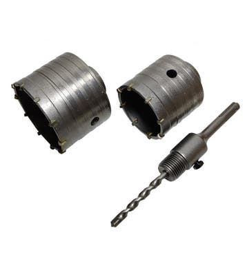 Komboor / kernboor / boorkroon 65 mm met 8 geharde tanden, Ophalen of Verzenden, Nieuw