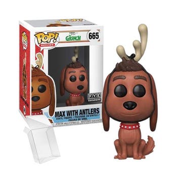 Funko Pop!  The Grinch - Max with Antlers #665 FYE, Verzamelen, Verzenden, Nieuw