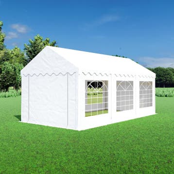 Partytent 3x6 PVC - Classic | Wit, Tuin en Terras, Partytenten, Verzenden, Partytent, Minder dan 4 meter, Nieuw