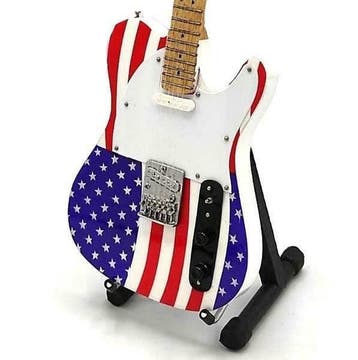 Miniatuur replica  Fender gitaar - Bruce Springsteen, Ophalen of Verzenden, Nieuw, Pop, Beeldje of Miniatuur