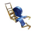 Spanband 75 mm 10 ton 25M Blauw, Auto diversen, Aanhangwagen-onderdelen, Verzenden, Nieuw