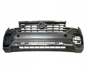 Voorbumper met grille VOLKSWAGEN Touareg R-line 760 521, Verzenden, Gebruikt