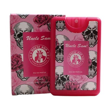 Uncle Sam - SKELET DOODSHOOFD ROZE - Pocket Parfum For Women, Verzenden, Nieuw