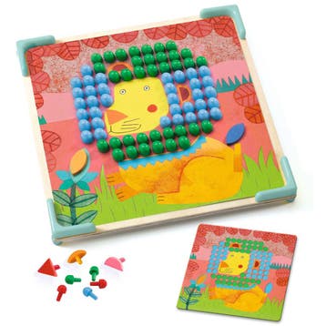 Djeco educatief speelgoed Mosaïco a van €18,99 voor €9,49, Ophalen of Verzenden, Nieuw