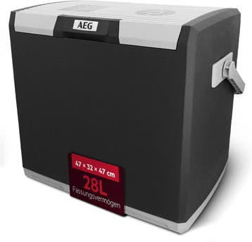 AEG Koelbox 28L - 12V/230V - Zo goed als nieuw, 34% korting, Ophalen of Verzenden, Zo goed als nieuw, Koelbox, Elektrisch