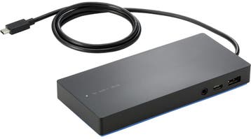 HP Elite USB-C Docking Station TPA-B01, Computers en Software, Dockingstations, Ophalen of Verzenden, Zo goed als nieuw, HP