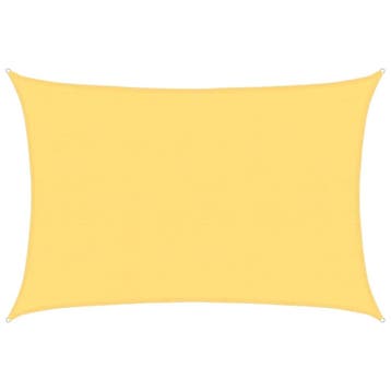 Groot schaduwdoek 5x6m beige - Slimme retourdeal 40% kort, Ophalen of Verzenden, Zo goed als nieuw