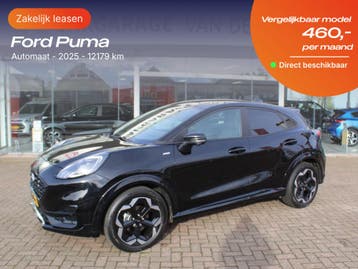 Ford Puma | Zakelijk Leasen vanaf 169,- p/mnd, Nieuw, Financial lease, Lease, Puma