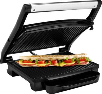 Contactgrill | XL 30cm | Retourdeal 29% Korting, Witgoed en Apparatuur, Contactgrills, Ophalen of Verzenden, Nieuw