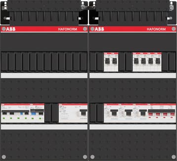 ABB Hafonorm PV-EV-WP-Groepenkast | HS 40A - 4 x ALS 63A, Ophalen of Verzenden, Nieuw, Groepenkast