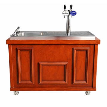 Huur: Mobiele houten biertap pubstijl, Ophalen of Verzenden