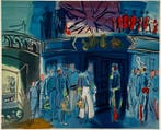 Raoul Dufy (1877-1953) - Amiral et officiers