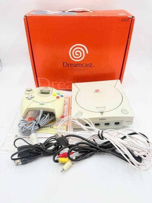 Sega - SEGA Dreamcast HKT-3000 Console Complete in Box –, Spelcomputers en Games, Spelcomputers | Overige Accessoires