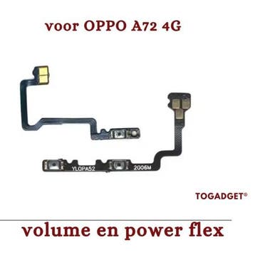 Oppo A72 4G volume en power flex, Verzenden, Nieuw