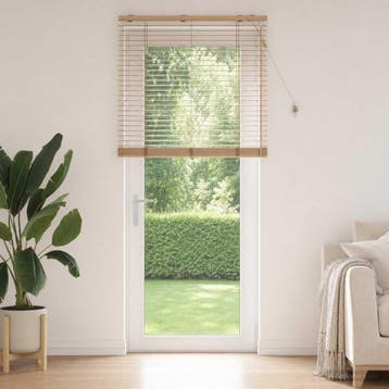 vidaXL Venetiaanse jaloezie Eiken Look 75 x 250 cm 35 mm, Verzenden, Nieuw, Bruin