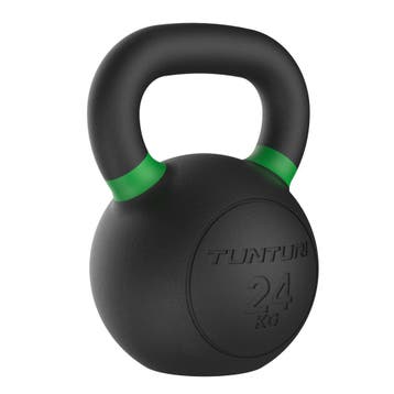 Tunturi Platinum Cast Iron Kettlebell - 24kg - Incl. gratis, Verzenden, Nieuw