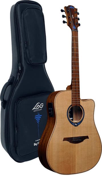LAG Hyvibe 10 THV10DCE-LB Dreadnought Cutaway Electro-akoest, Verzenden, Nieuw