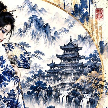 NYX - Le Jardin des Songes Bleus – Geisha de Porcelaine