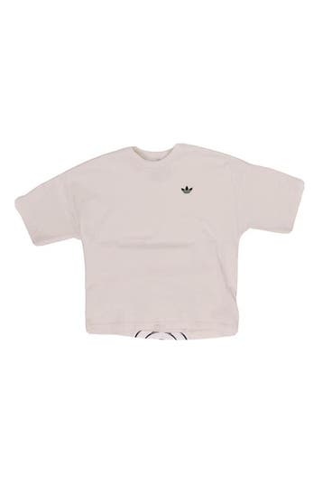 Adidas T-shirt Jongens in maat 122 Wit, Kinderen en Baby's, Kinderkleding | Overige, Verzenden, Zo goed als nieuw, Adidas, Jongen of Meisje