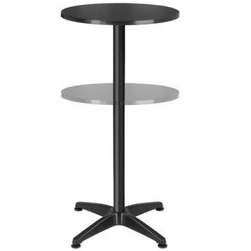 Aluminium bistrotafel Ø 60 cm, Verzenden, Nieuw
