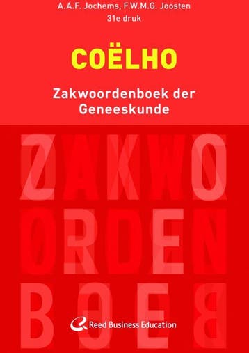 Coelho zakwoordenboek der geneeskunde 9789035237186, Verzenden, Zo goed als nieuw