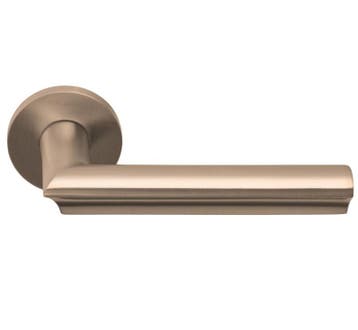Deurklink David Rockwell ECLIPSE DR102-G op rozet PVD licht, Verzenden, Nieuw