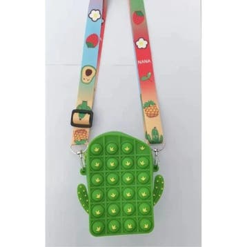 Pop It Portemonnee Cactus - Fidget Anti Stress Speelgoed, Verzenden, Nieuw