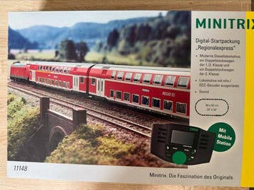 Minitrix N - 11148 - Treinset (1) - Digitaal startpakket «, Hobby en Vrije tijd, Modeltreinen | N-Spoor, Nieuw