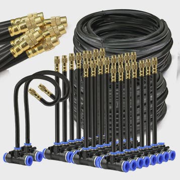 Verstelbare Nevelsproeier Kit met 8mm PE Slang en Zelfaanzui, Verzenden, Nieuw