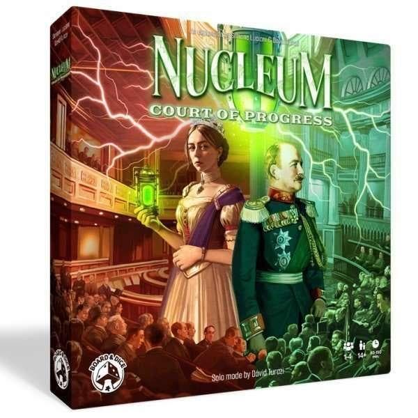 Nucleum Court of Progress - NIEUW, Hobby en Vrije tijd, Gezelschapsspellen | Bordspellen, Verzenden
