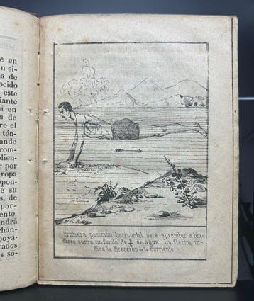 Roque Morán - Arte de nadar y método de bañarse - 1855, Antiek en Kunst, Antiek | Boeken en Bijbels