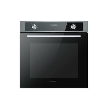 Inventum IOM6072RK oven 72 l Zwart, Roestvrijstaal399, Ophalen of Verzenden, Nieuw