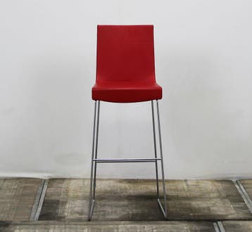 Barkruk Montis Jim | Rood, Ophalen of Verzenden, Gebruikt