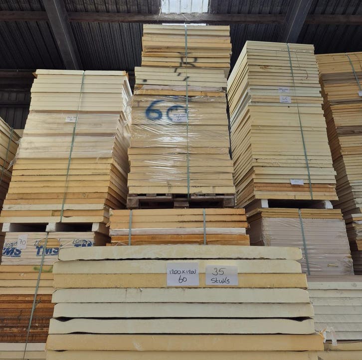 PIR Isolatie Outlet | Klein Formaat! | OP=OP!!, Doe-het-zelf en Verbouw, Isolatie en Afdichting, Vloerisolatie, Muurisolatie, Dakisolatie