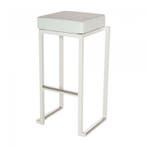 Barkruk Kubo Smart Bar Alu | Aluminium/Kunstleder | Sneeu..., Verzenden, Nieuw in verpakking