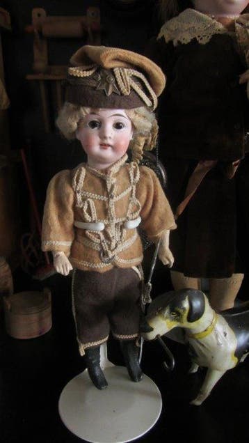 Merkloos - Pop Cavelerie soldaatje - 1910-1920 - Duitsland, Antiek en Kunst