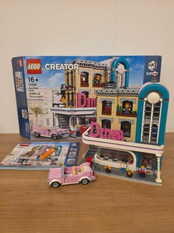 Lego Set - 10260 - Creator Expert - Downtown Diner, Nieuw