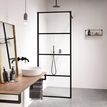 Sealskin Soho zwarte inloopdouche industrieel type A3 (Alle, Doe-het-zelf en Verbouw, Sanitair, Verzenden, Nieuw