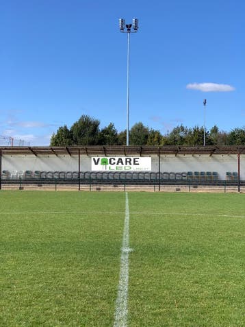 Lampenrek tweevoudig t.b.v. lichtmast sportveld. Zwaar v..., Nieuw