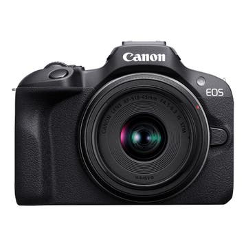 Canon EOS R100 + RF-S 18-45mm f/4.5-6.3 IS STM, Audio, Tv en Foto, Bandrecorders, Verzenden