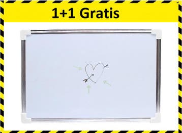 Lowander Magnetisch Whiteboard - 20x30 cm 1+1 Gratis, Verzenden, Nieuw